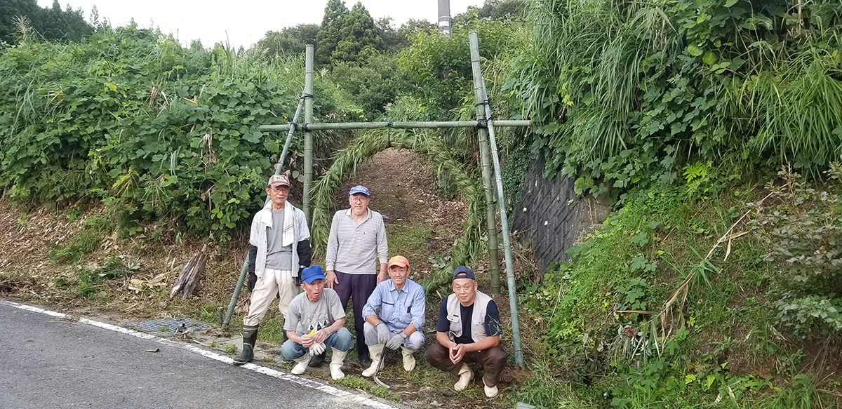 上黒丸〇歩行アクション